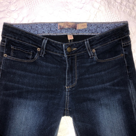Paige Skyline Denim Skinny Jeans 29 - Picture 4 of 7